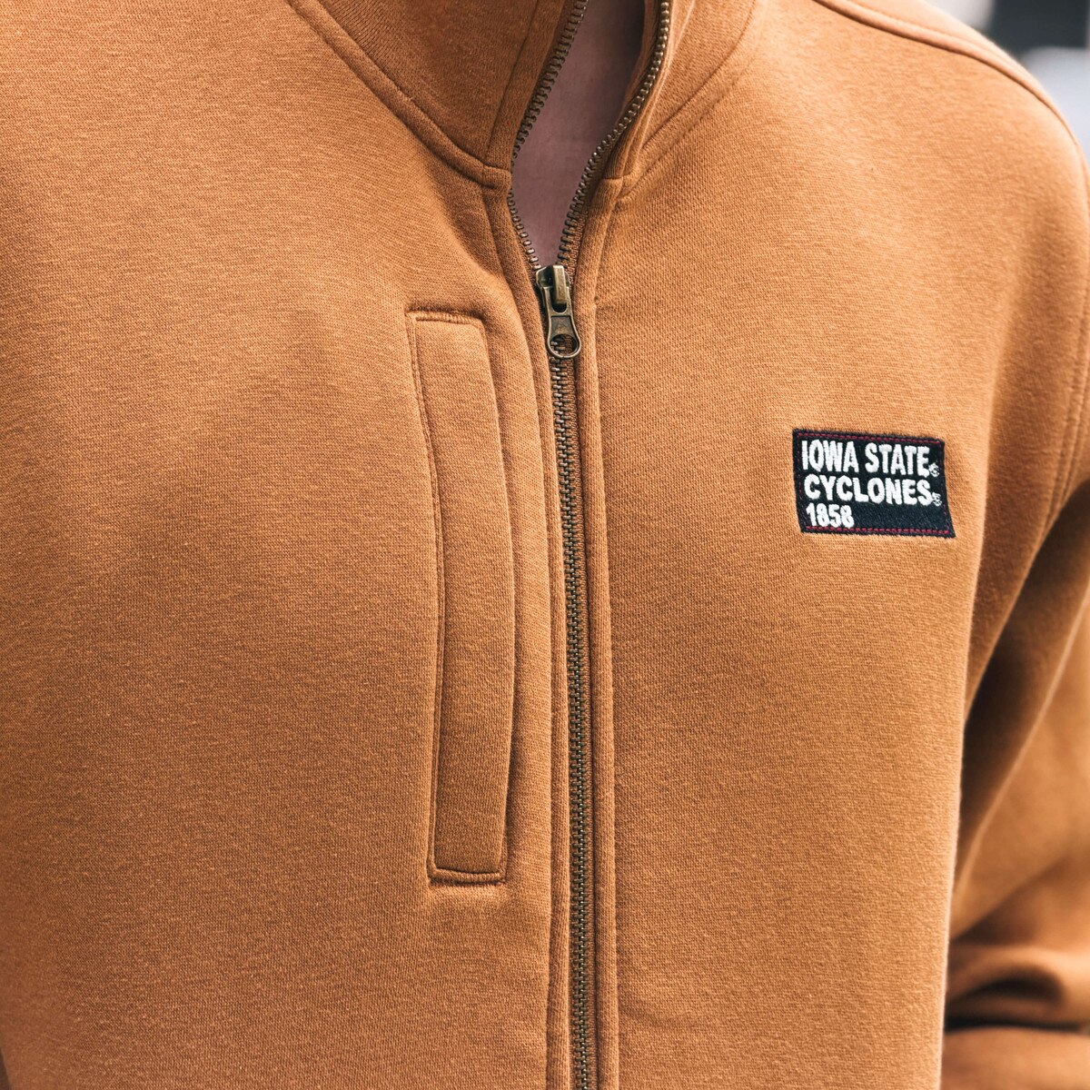 Gear Iowa State Cyclones Brown Full-Zip Jacket